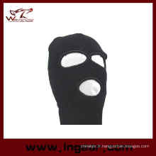 Balaclava cagoule 3 trous tête visage Airsoft masque protecteur